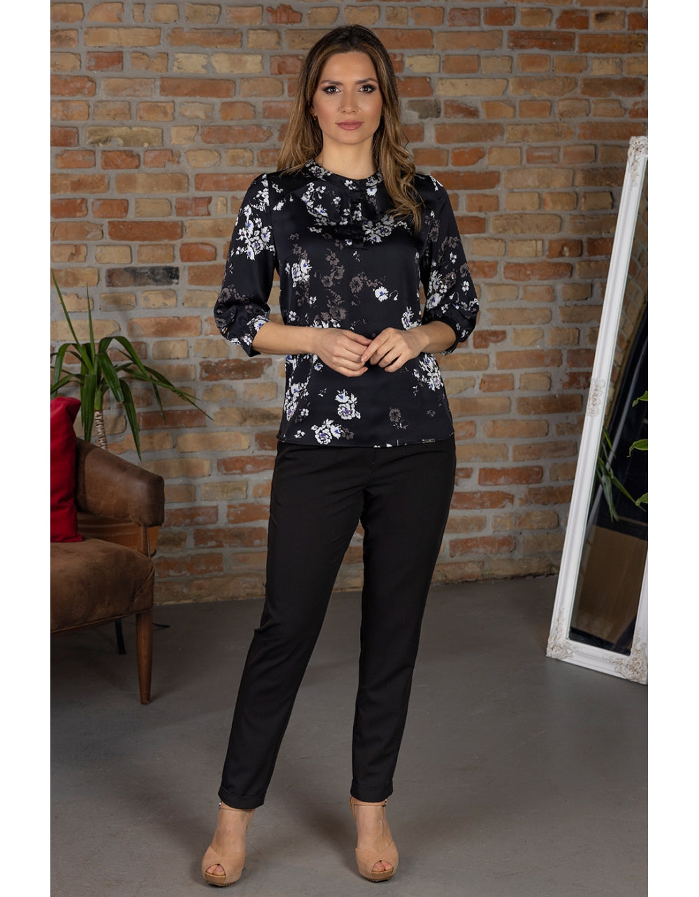 Bluza Ines - Crna
